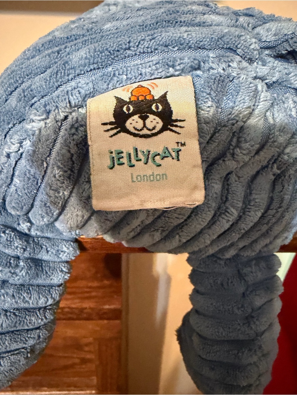 Jellycat Blue Cordy Donkey Plush Toy - Picture 2 of 3